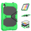Case2go - Tablet hoes geschikt voor Apple iPad 11 (2025) A16 / Apple iPad 10.9 (2022) - Extreme Armor Case - Groen