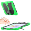 Case2go - Tablet hoes geschikt voor Apple iPad 11 (2025) A16 / Apple iPad 10.9 (2022) - Extreme Armor Case - Groen