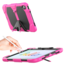 Case2go - Tablet hoes geschikt voor Apple iPad 11 (2025) A16 / Apple iPad 10.9 (2022) - Extreme Armor Case - Roze