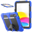 Case2go - Tablet hoes geschikt voor Apple iPad 11 (2025) A16 / Apple iPad 10.9 (2022) - Extreme Armor Case - Donker Blauw