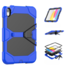 Case2go - Tablet hoes geschikt voor Apple iPad 11 (2025) A16 / Apple iPad 10.9 (2022) - Extreme Armor Case - Donker Blauw