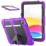 Case2go - Tablet hoes geschikt voor Apple iPad 11 (2025) A16 / Apple iPad 10.9 (2022) - Extreme Armor Case - Paars