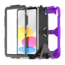 Case2go - Tablet hoes geschikt voor Apple iPad 11 (2025) A16 / Apple iPad 10.9 (2022) - Extreme Armor Case - Paars