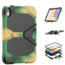 Case2go - Tablet hoes geschikt voor Apple iPad 11 (2025) A16 / Apple iPad 10.9 (2022) - Extreme Armor Case - Camouflage