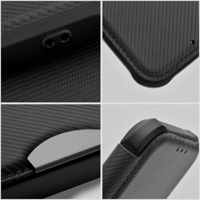 Case2go - Hoesje geschikt voor Xiaomi Redmi 14C - Schokbestendige Book Case - Zwart
