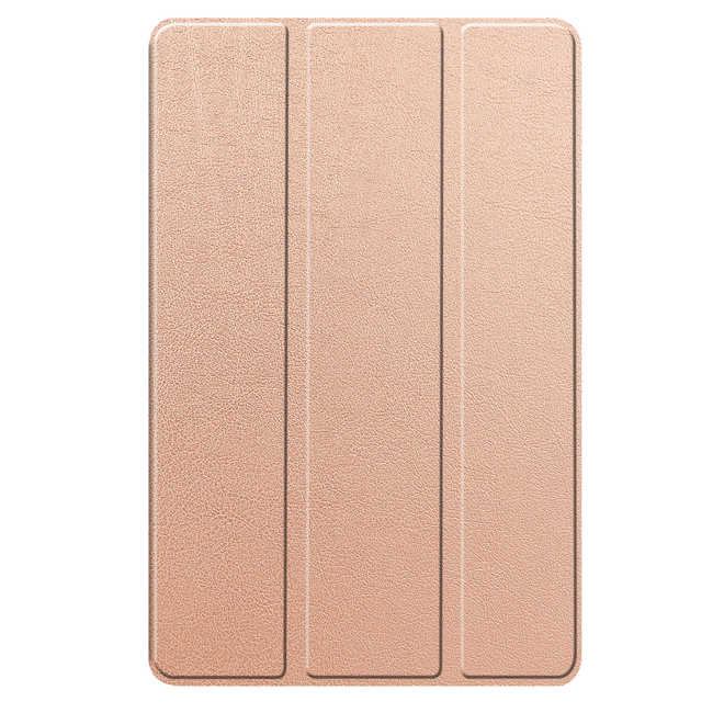 Case2go - Tablet hoes geschikt voor Lenovo Idea Tab Pro - 12.7 Inch - Tri-Fold Book Case - Auto/Wake functie - Rosé Goud