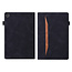 Case2go - Tablet hoes geschikt voor Samsung Galaxy Tab S6 Lite (2024) / Galaxy Tab S6 Lite (2022/2020) - Business Wallet Book Case - Met pasjeshouder - Zwart