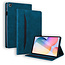 Case2go Case2go - Tablet hoes geschikt voor Samsung Galaxy Tab S6 Lite (2024) / Galaxy Tab S6 Lite (2022/2020) - Business Wallet Book Case - Met pasjeshouder - Blauw