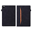 Case2go - Tablet hoes geschikt voor Apple iPad Pro 13 (2024) - Business Stiching Case - Wallet Book Case - Zwart
