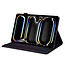 Case2go - Tablet hoes geschikt voor Apple iPad Pro 13 (2024) - Business Stiching Case - Wallet Book Case - Zwart
