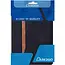 Case2go - Tablet hoes geschikt voor Apple iPad Pro 13 (2024) - Business Stiching Case - Wallet Book Case - Zwart
