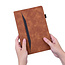 Case2go - Tablet hoes geschikt voor Apple iPad Pro 13 (2024) - Business Stiching Case - Wallet Book Case - Bruin