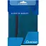 Case2go - Tablet hoes geschikt voor Apple iPad Pro 13 (2024) - Business Stiching Case - Wallet Book Case - Donker Blauw