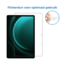 Case2go - Tablet Screenprotector geschikt voor Samsung Galaxy Tab S10 FE - 10.9 Inch - Tempered Glass - Case Friendly - Transparant