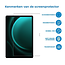 Case2go - Tablet Screenprotector geschikt voor Samsung Galaxy Tab S10 FE Plus - 13.1 Inch - Tempered Glass - Case Friendly - Transparant