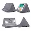 Tablet Houder - Pilow Pad - Tablet kussen - Leeskussen - Ergonomisch design - 2 kijkhoeken - Grijs