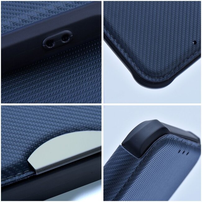 Case2go - Hoesje geschikt voor Xiaomi Redmi Note 14 - Schokbestendige Book Case - Blauw
