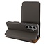 Case2go - Hoesje geschikt voor Xiaomi Redmi Note 14 Pro - Magnetische Book Case - Bruin