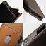 Case2go - Hoesje geschikt voor Xiaomi Redmi Note 14 - Magnetische Book Case - Bruin