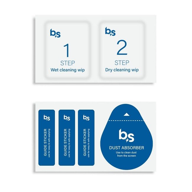 Blue Star - Screenprotector voor Samsung Galaxy S25 Edge / Galaxy S25 - Tempered Glass - 0.3 mm - Transparant