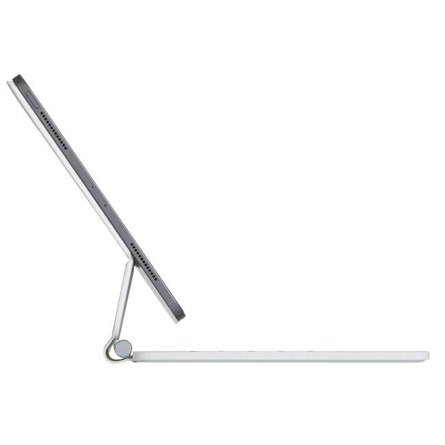 Bluetooth Toetsenbord hoes geschikt voor Apple iPad 11 (2025) A16 / Apple iPad 10.9 (2022) - Toetsenbordverlichting - Met Pencil Houder - Touchpad - Wit