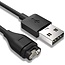 Oplaadkabel geschikt voor Garmin Forerunner / Vivoactive / Fenix / Venu - 1 meter kabel - USB A naar Garmin - Zwart