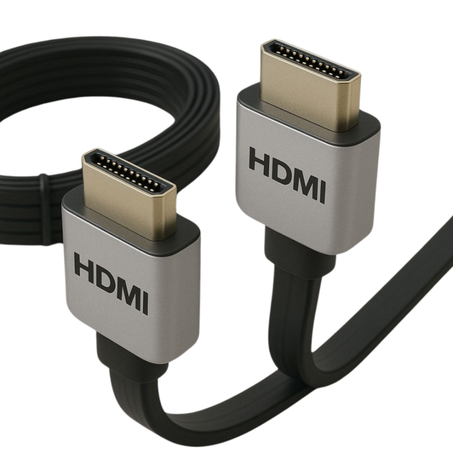 HDMI naar HDMI-kabel - hdmi kabel - 4K - 60Hz - HD High Speed - 1,5 Meter - Zwart