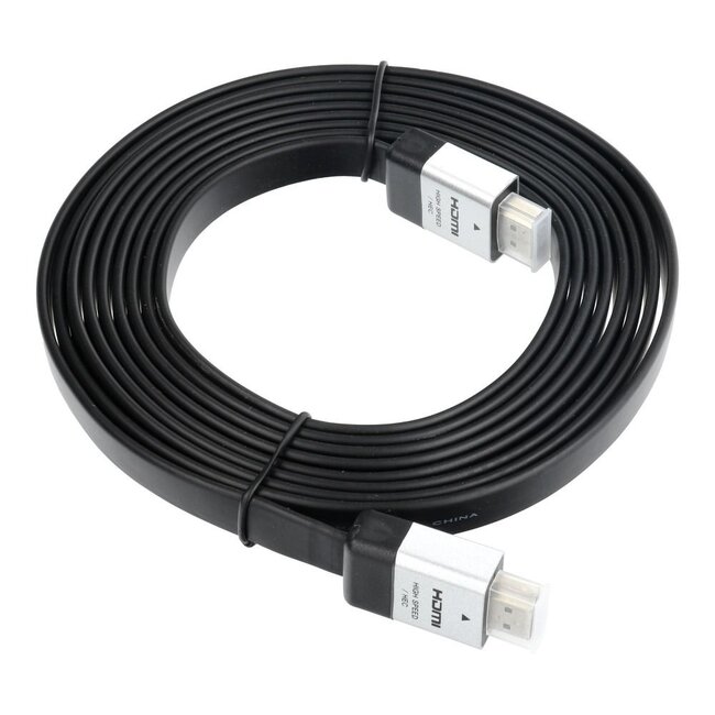 HDMI naar HDMI-kabel - hdmi kabel - 4K - 60Hz - HD High Speed - 3 Meter - Zwart