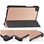 Case2go - Tablet hoes geschikt voor Lenovo Tab One - 8.7 Inch - Tri-Fold Book Case - Auto/Wake functie - Rosé Goud