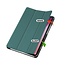 Case2go - Tablet hoes geschikt voor Lenovo Tab One - 8.7 Inch - Tri-Fold Book Case - Auto/Wake functie - Donker Groen