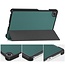Case2go - Tablet hoes geschikt voor Lenovo Tab One - 8.7 Inch - Tri-Fold Book Case - Auto/Wake functie - Donker Groen