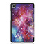 Case2go - Tablet hoes geschikt voor Lenovo Tab One - 8.7 Inch - Tri-Fold Book Case - Auto/Wake functie - Galaxy