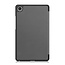 Case2go - Tablet hoes geschikt voor Lenovo Tab One - 8.7 Inch - Tri-Fold Book Case - Auto/Wake functie - Grijs