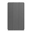 Case2go - Tablet hoes geschikt voor Lenovo Tab One - 8.7 Inch - Tri-Fold Book Case - Auto/Wake functie - Grijs