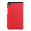 Case2go - Tablet hoes geschikt voor Lenovo Tab One - 8.7 Inch - Tri-Fold Book Case - Auto/Wake functie - Rood