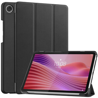 Case2go Case2go - Tablet hoes geschikt voor Lenovo Tab One - 8.7 Inch - Tri-Fold Book Case - Auto/Wake functie - Zwart