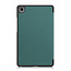 Hoozey - Tablet hoes geschikt voor Lenovo Tab One - 8.7 Inch - Tri-Fold Book Case - Auto/Wake functie - Donker Groen