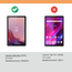 Hoozey - Tablet hoes geschikt voor Lenovo Tab One - 8.7 Inch - Tri-Fold Book Case - Auto/Wake functie - Donker Groen