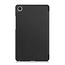 Hoozey - Tablet hoes geschikt voor Lenovo Tab One - 8.7 Inch - Tri-Fold Book Case - Auto/Wake functie - Zwart