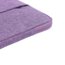Case2go - Laptop Sleeve geschikt voor Macbook, Laptop en Chromebook - Met extra Vak - Laptoptas - Laptophoes - 12 Inch - Paars