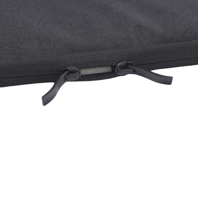 Case2go - Laptop Sleeve geschikt voor Macbook, Laptop en Chromebook - Met extra Vak - Laptoptas - Laptophoes - 14 Inch - Zwart