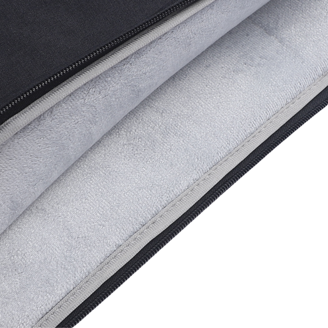 Case2go - Laptop Sleeve geschikt voor Macbook, Laptop en Chromebook - Met extra Vak - Laptoptas - Laptophoes - 14 Inch - Zwart