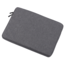 Case2go - Laptop Sleeve geschikt voor Macbook, Laptop en Chromebook - Met extra Vak - Laptoptas - Laptophoes - 14 Inch - Donker Grijs