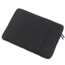 Case2go - Laptop Sleeve geschikt voor Macbook, Laptop en Chromebook - Met extra Vak - Laptoptas - Laptophoes - 12 Inch - Zwart