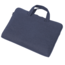Case2go - Laptop Sleeve geschikt voor Macbook, Laptop en Chromebooks - Met extra vak - Met Handvat - Laptoptas - 15.6 Inch - Donker Blauw