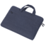 Case2go - Laptop Sleeve geschikt voor Macbook, Laptop en Chromebooks - Met extra vak - Met Handvat - Laptoptas - 13 Inch - Donker Blauw