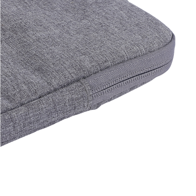 Case2go - Laptop Sleeve geschikt voor Macbook, Laptop en Chromebooks - Met extra vak - Met Handvat - Laptoptas - 14 Inch - Donker Grijs