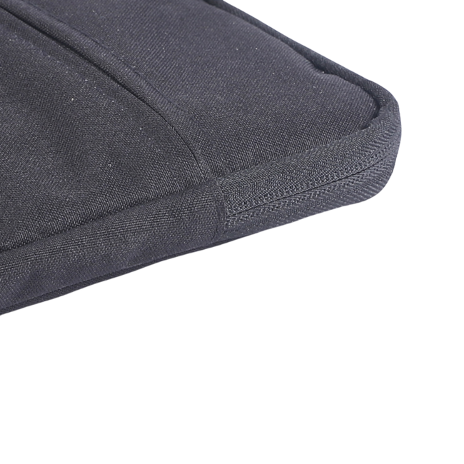 Case2go - Laptop Sleeve geschikt voor Macbook, Laptop en Chromebooks - Met extra vak - Met Handvat - Laptoptas - 14 Inch - Zwart