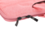 Case2go - Laptop Sleeve geschikt voor Macbook, Laptop en Chromebooks - Met extra vak - Met Handvat - Laptoptas - 15.6 Inch - Roze