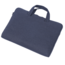 Case2go - Laptop Sleeve geschikt voor Macbook, Laptop en Chromebooks - Met extra vak - Met Handvat - Laptoptas - 14 Inch - Donker Blauw